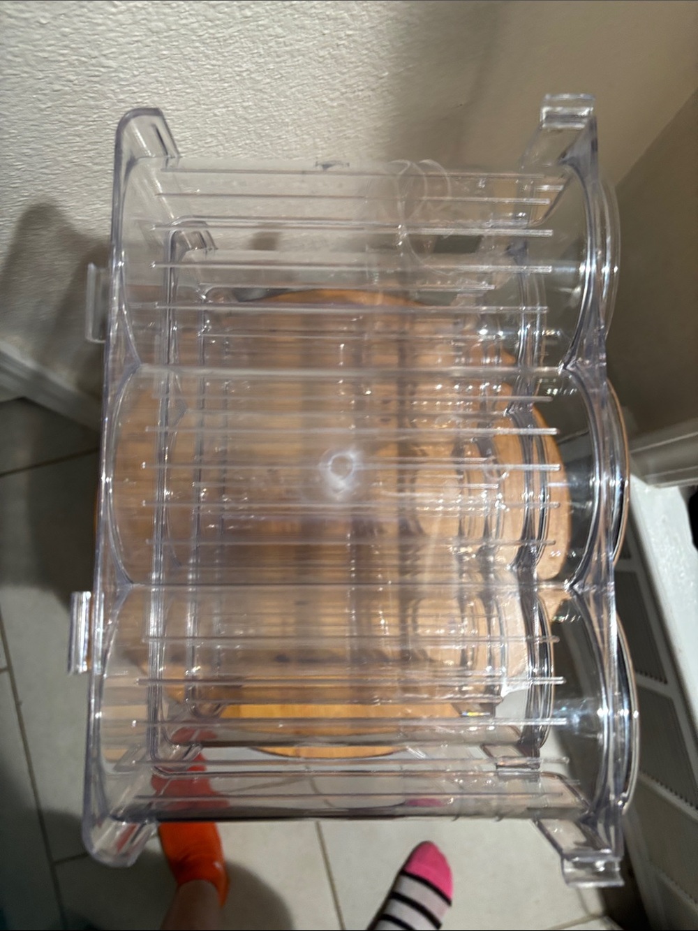 Clear Stackable 4-Tier Bottle & Can Rack - Picture 6 of 6
